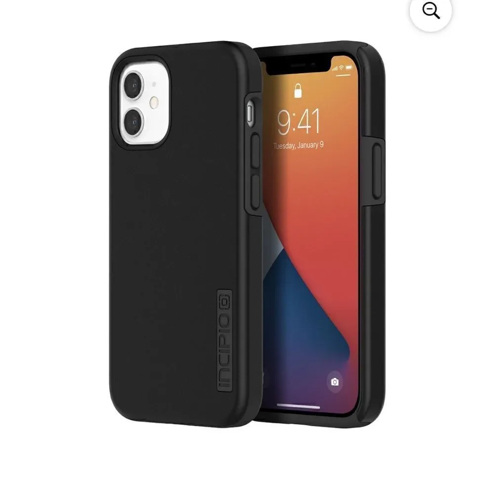 Incipio DualPro Classic Case for iPhone 12 mini - Jet Black